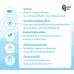 Snow Owl Gentle Guard Bamboo waterproof pad ผ้าปูรองกันน้ำ 100% - Size M Blue